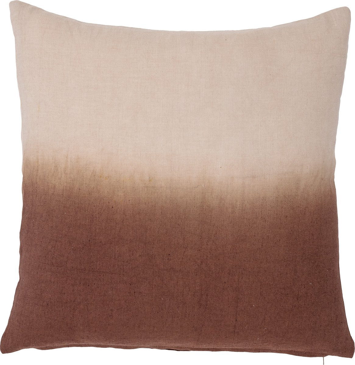 Bloomingville gail cushion, brown, linen