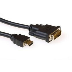 Hdmi naar dvi-d kabel act ak3740 zwart