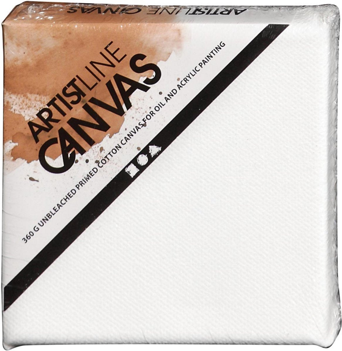 Creativ company http: www.cchobby.nl gespannen-canvas-d-1-6-cm-afm-10x10-cm-360-gr-wit-1-stuk