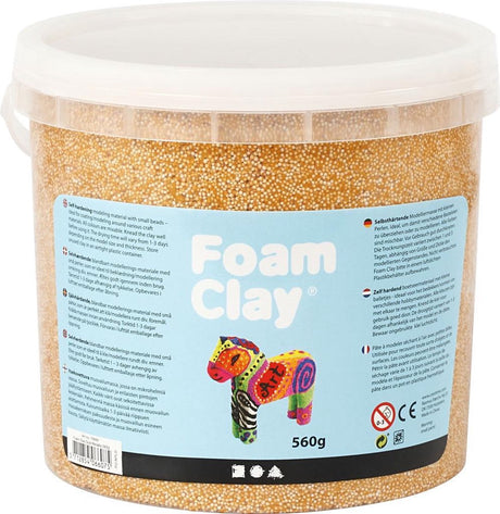 Foam clay ®, 560 gr, goud