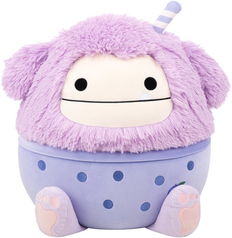 Squishmallows - large plush 40cm dilka - boba lavender bigfoot