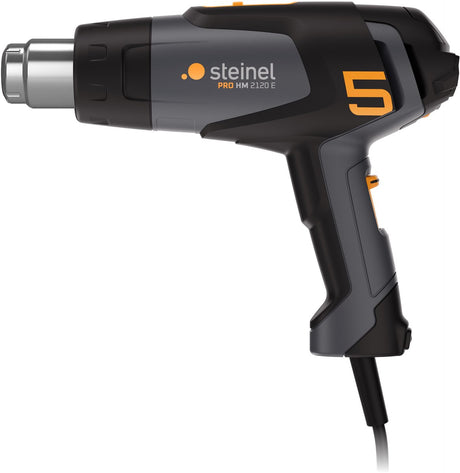 Steinel heteluchtpistool hm 2120 e - 2200w - verfafbrander - temperatuur instelbaar van 80-630°c - luchtvolume instelbaar van 150-500l min