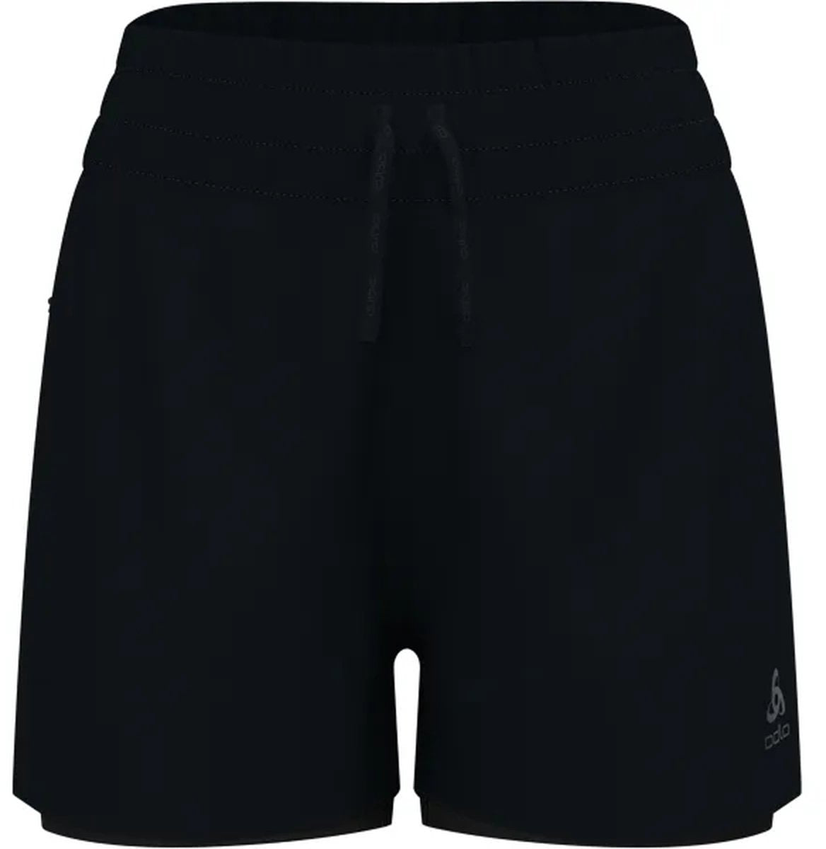Odlo zeroweight 3 inch 2-in-1 hardloopshort 2.0 - vrouwen - zwart - s