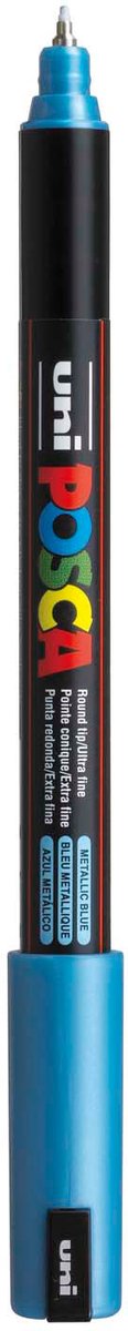 Posca uni uni verfmarker 1mr metallic blauw