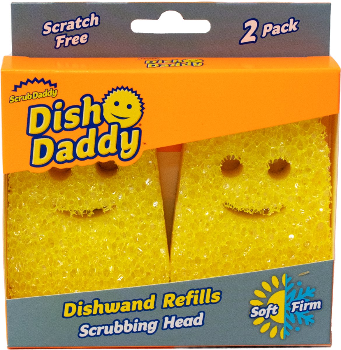 Scrub daddy dish daddy afwasborstel navulling - 2 stuks