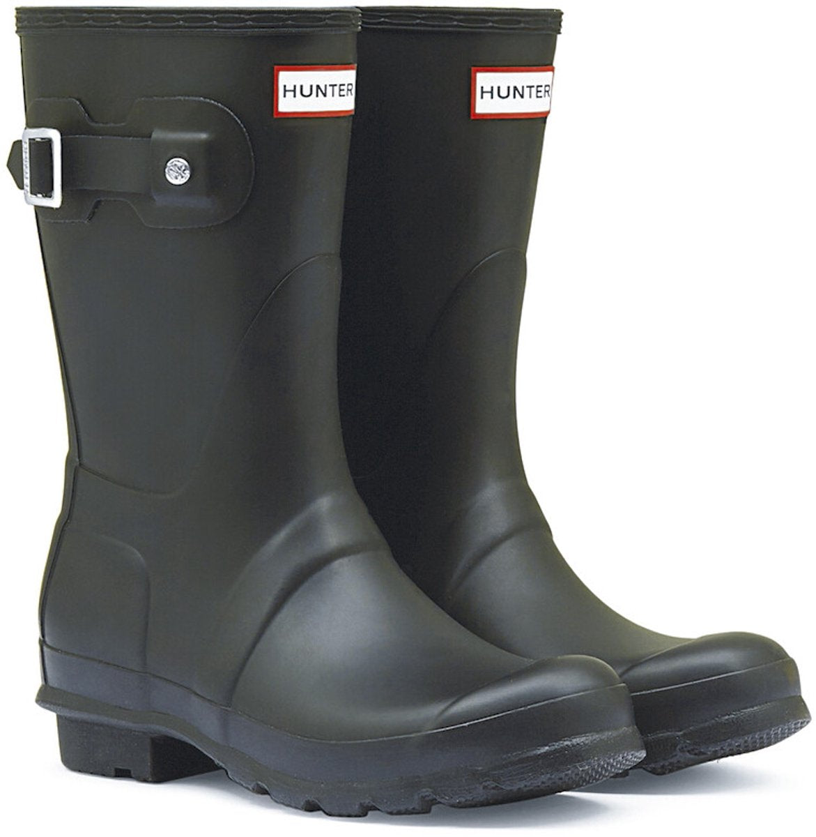 Hunter womens original short - dames regenlaarzen - maat 40 41