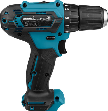 Makita df333dz boor- schroefmachine body 12v zonder accu lader