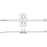 Radon stick on train guides 2 pieces