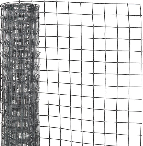 Nature - verzinkt staal gaas - 10 x 0,50m - grijs - 12,7mm mazen
