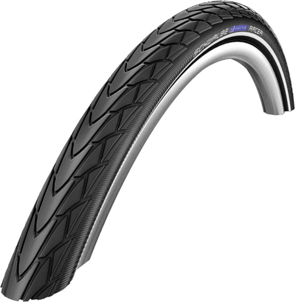 Schwalbe benelux b.v. schwalbe marathon racer raceguard reflex - vouwband - 40-559 26 x 1.50 inch
