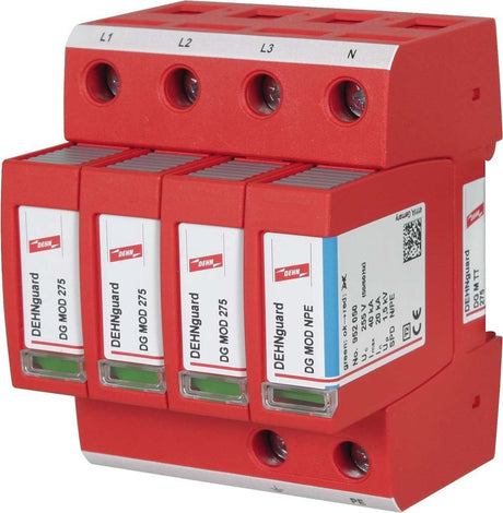 Dehn 952310 dg m tt 275 overspanningsveilige afleider overspanningsbeveiliging voor: verdeelkast 40 ka 1 stuk(s)