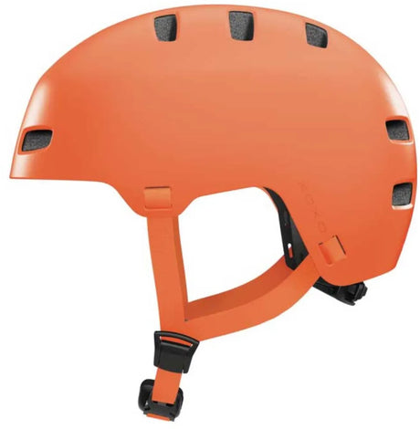 Abus fietshelm xoxo mono orange s - 51-55 cm - oranje - geschikt voor gebruik op elektrische fietsen - stadsfietsen - 370 g