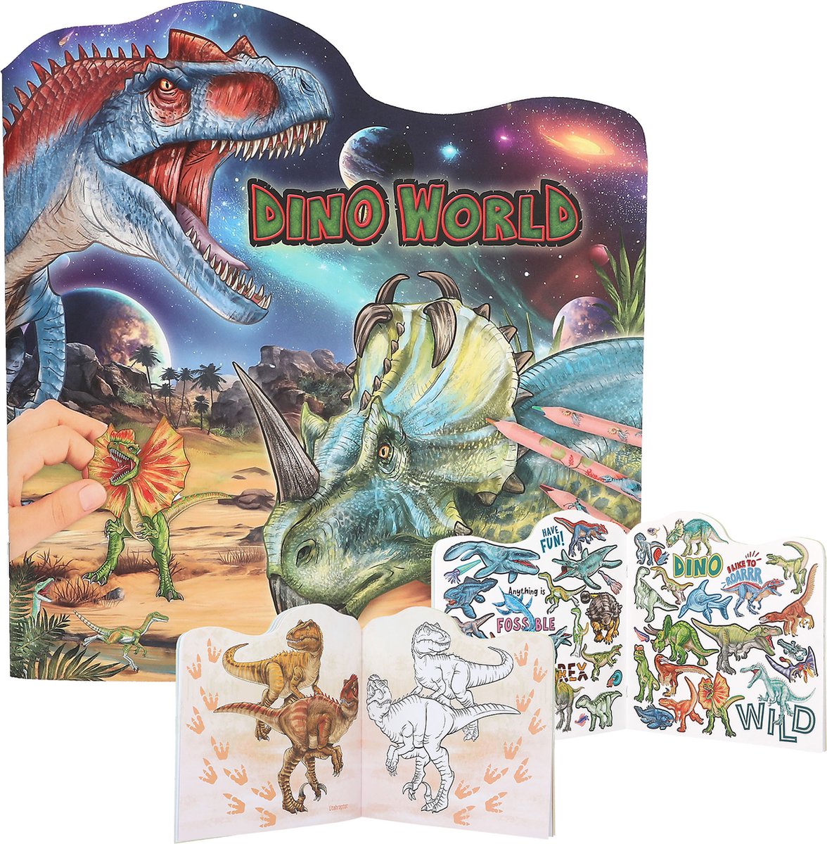 Depesche - dino world kleurboek