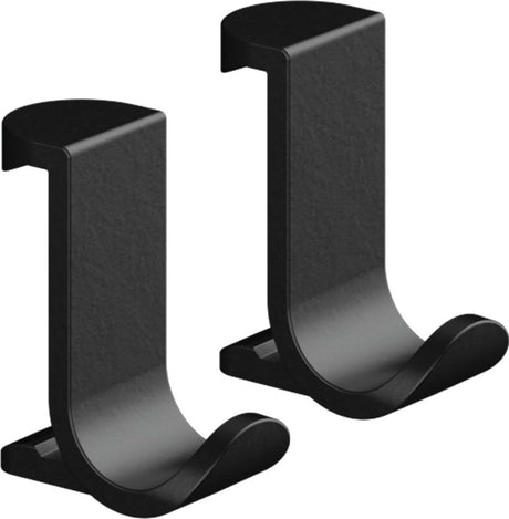 Hansgrohe wallstoris handdoekhaak 1.8x3.9x3.2cm 2 stuks zwart mat