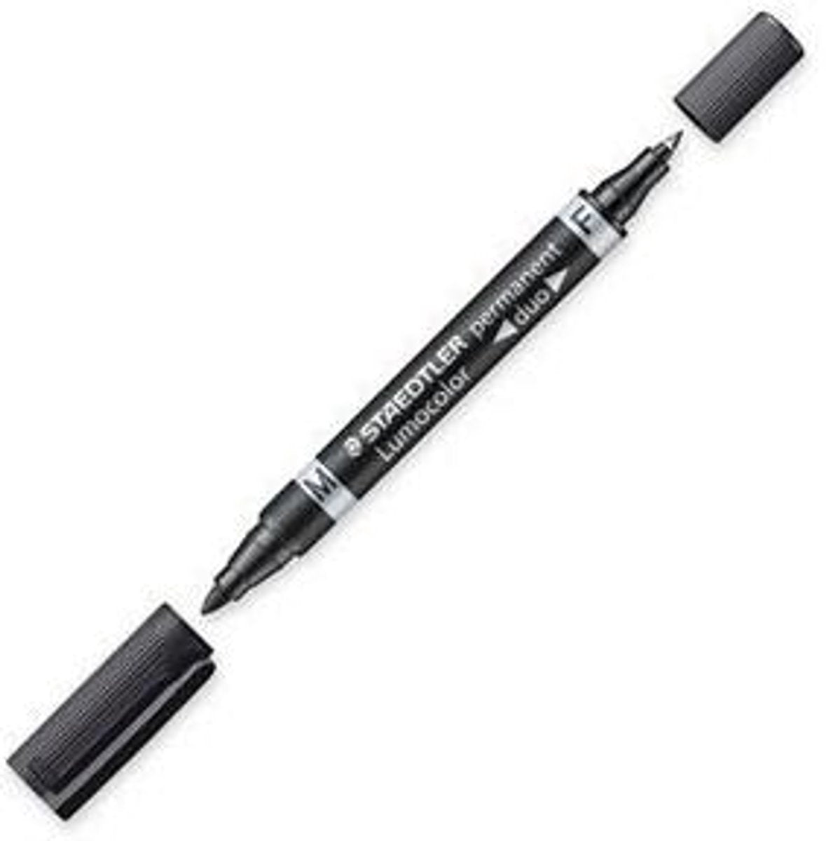 Staedtler permanente markeerstift lumocolor 348-9 zwart (10 stuks)