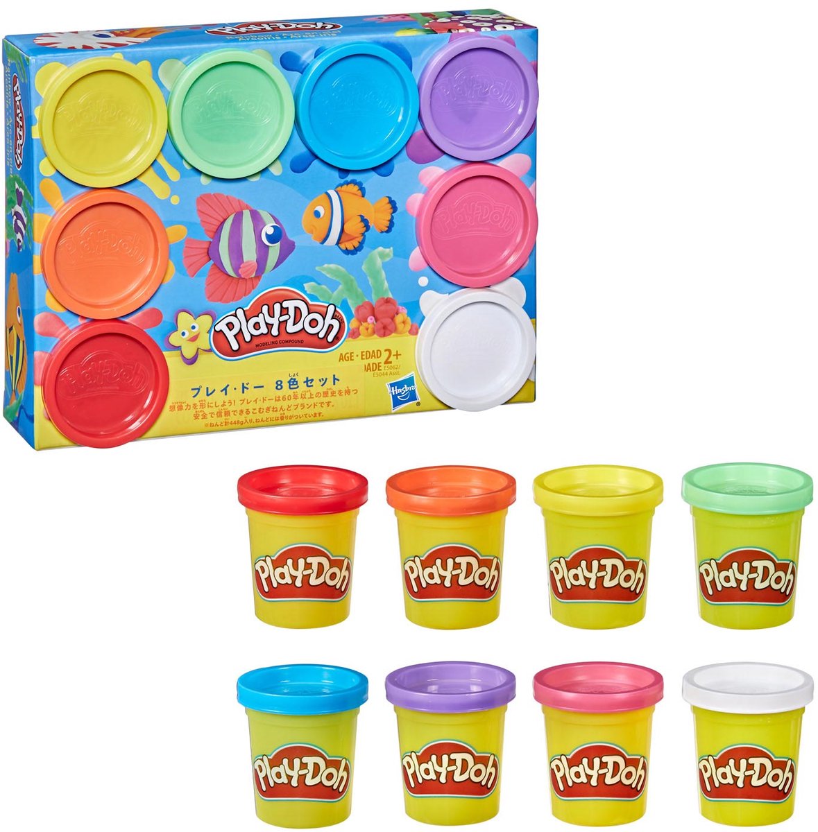 Play-doh 8-pack - regenboog