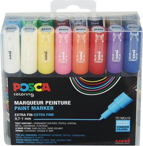 Posca uni stiften standard colors pc1mc 0,7-1 mm lijn