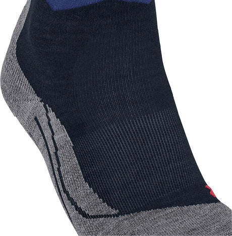 Falke tk2 anti-blaar dik wol functioneel materiaal wandelsokken heren blauw - maat 42-43