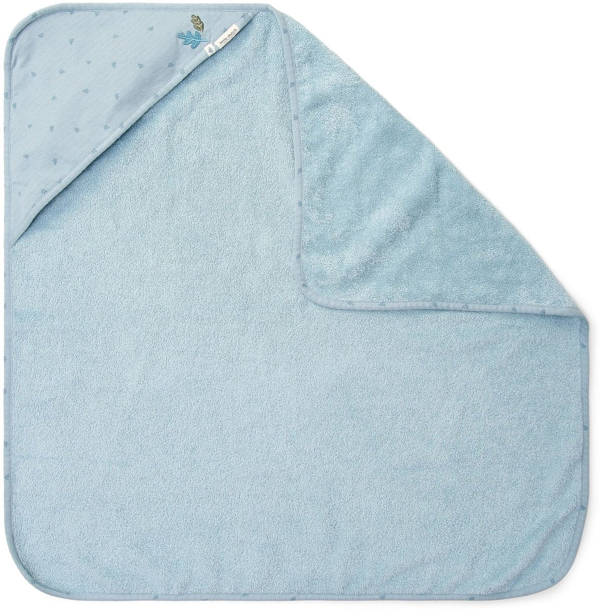 Little dutch badcape - blauw - 100 x 100 - essentials
