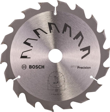 Bosch cirkelzaagblad precision 160x2x20 16,t18 (1)