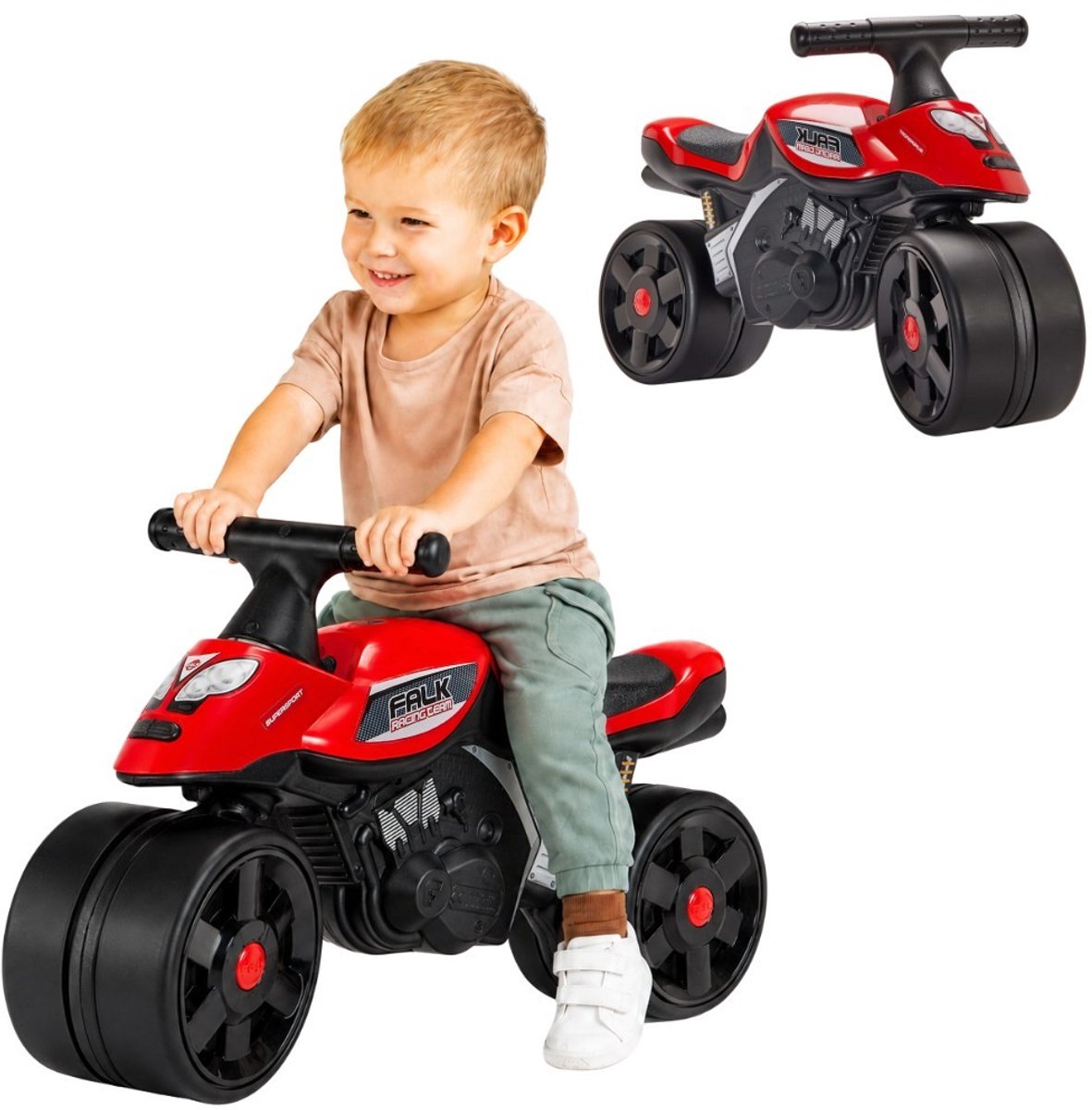 Falk moto xracer - loopmotor - rood