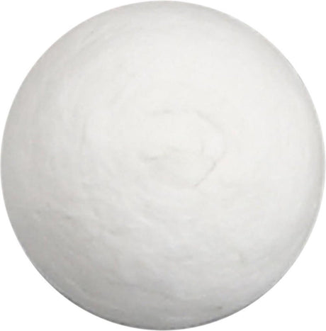 Creativ company bal, d: 20 mm, wit, katoen, 300 stuks