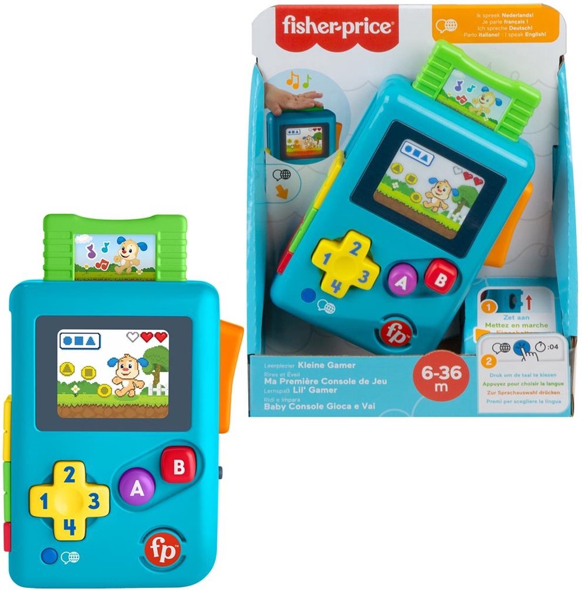 Fisher-price fisher price leerplezier gamen meertalig