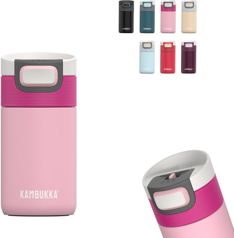 Kambukka etna thermosbeker 300 ml - makkelijk reinigen - lekvrije koffiebeker - brushing bride