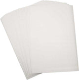 Creativ company vellen krimpfolie mat wit 20x30, 10st.