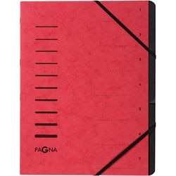 Pagna sorteermap 40058-01 karton rood