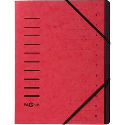 Pagna sorteermap 40059-01 karton rood