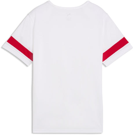 Puma individualrise jersey jr jongens sportshirt - white- red