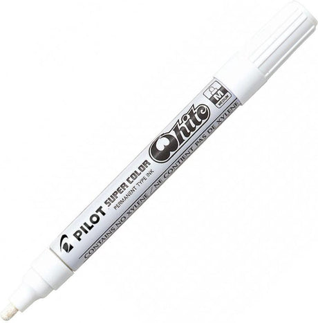 Pilot permanent-marker super color, medium, weiß