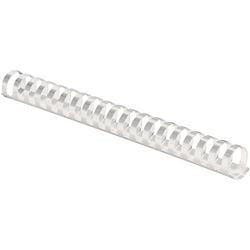 Fellowes pack 100 binding combs white 5347005 plastic a4 16mm