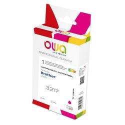 Inktcartridge owa lc3217 compatibel magenta