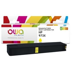 Inktcartridge owa 973x compatibel geel