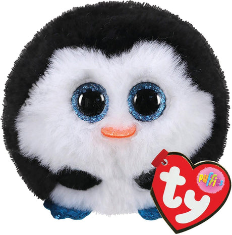 Ty - knuffel - teeny puffies - waddles penguin - 10cm