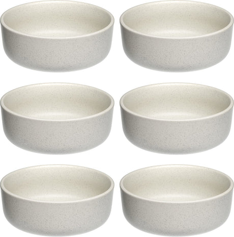 Leonardo roma schaal 16cm creme - set 6