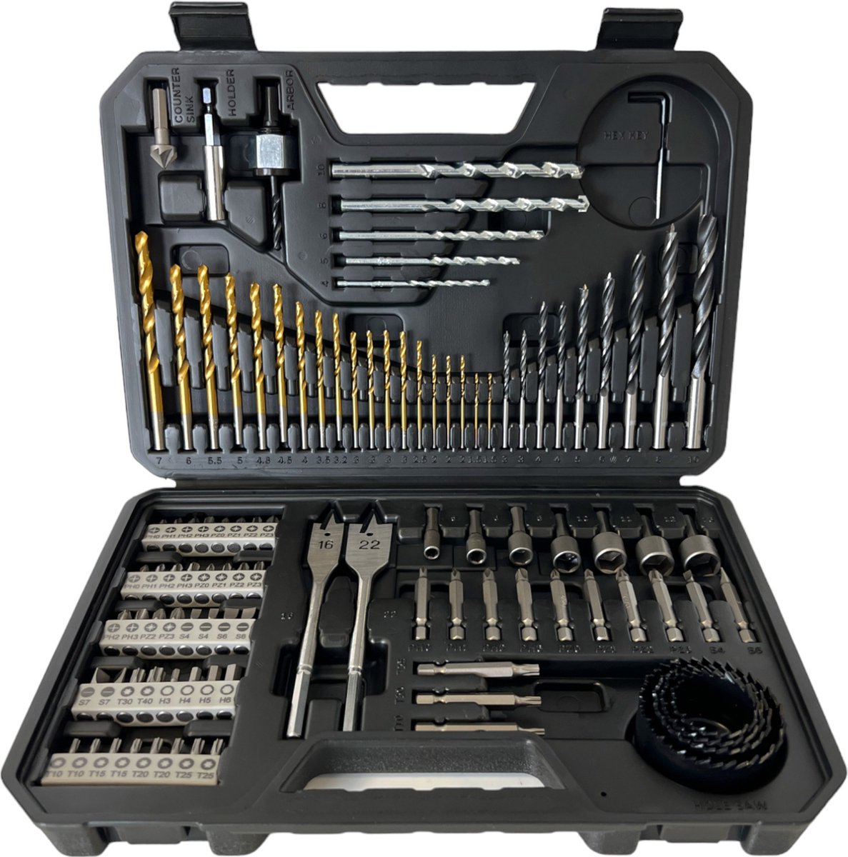 Bosch accessoires bosch professional boren- en bitset 103-delige accessoireset