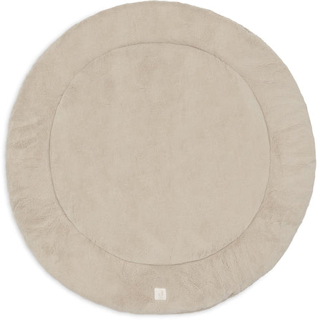 Jollein boxkleed rond baby - ø 95cm - fluffy - sand