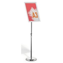 Durable 479923 informatiezuil met aluminium klikframe 1 x din a3 250 mm x 1290 mm x 250 mm 1 stuk(s)