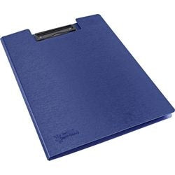 Klembordmap rapesco 1698 pp (polypropeen) blauw pak van 4