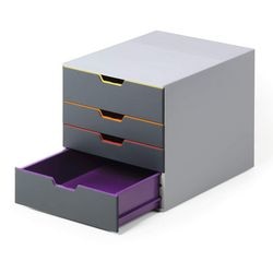 Durable ladekastje 760427 kunststof grijs