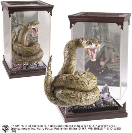 Noble collection the harry potter - magical creatures nagini 19 cm beeld figuur - multicolours