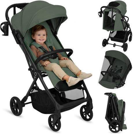 Lionelo tansi buggy – graveltech wielen – inklapbaar auto-folding systeem – geschikt voor 6 maanden tot 4 jaar – hoge zitting tot 92 cm – 3-stand rugleuning – dri-seat comfort – inclusief muggennet bekerhouder