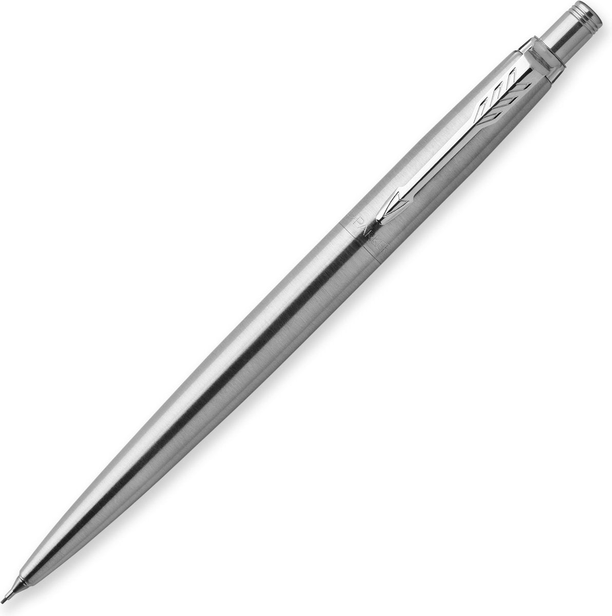 Parker jotter-vulpotlood | roestvrij staal met chromen afwerking | 0,5 mm | hb2 | met geschenkdoos
