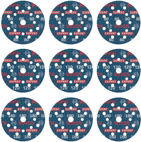 Bosch accessories 2608902407 schuurschijvenset diameter 125 mm 1 stuk(s)