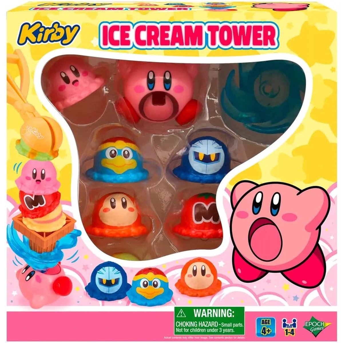 Epoch games kirby ice cream tower- familie spel vanaf 4 jaar 1-4 spelers