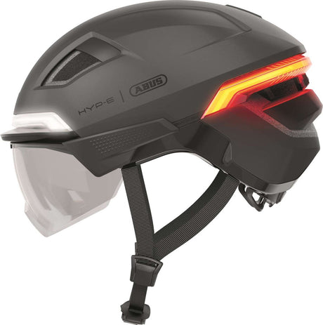 Abus fietshelm hyp-e ace volcano titan l - 57-61 cm - zwart - geschikt voor gebruik op speed pedelecs - elektrische fietsen - snorfietsen - nta-8776 745 g