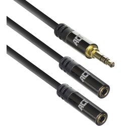 Act audio-splitterkabel ac3620 zwart